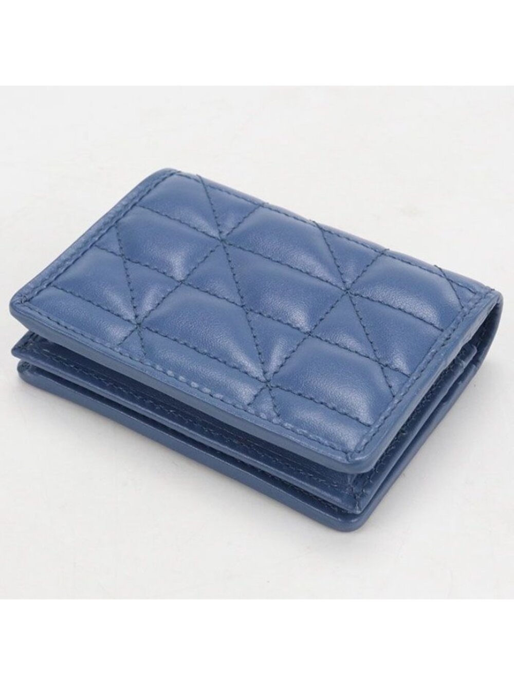 Gucci Small Wallet Double Bifold Quilted Leather - Picture 2 of 8